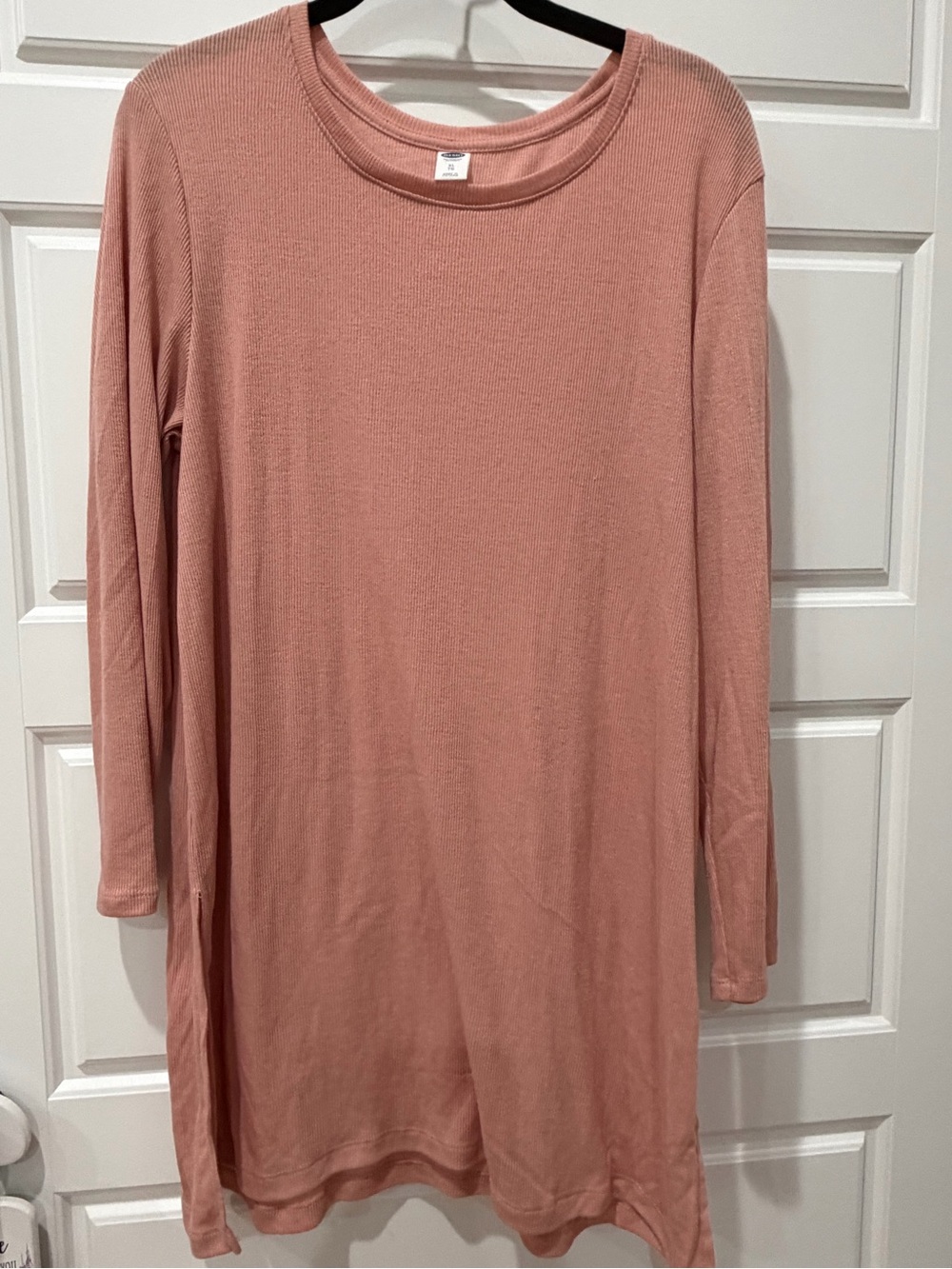 Old Navy Dusty Rose Long Sleeve Tunic Top